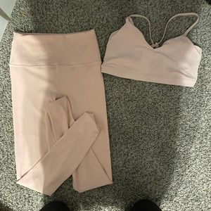 Matching gym set